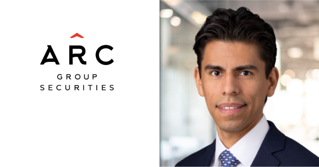 ARC Group Securities LLC is pleased to announce the appointment of Roger Salazar, Jr. as Managing Director, Head of Global Capital Markets